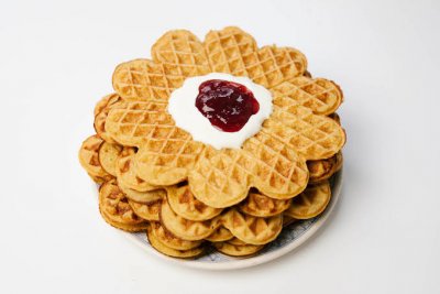 KAN BARE SERVERES FREDAGER - Protein vaffel